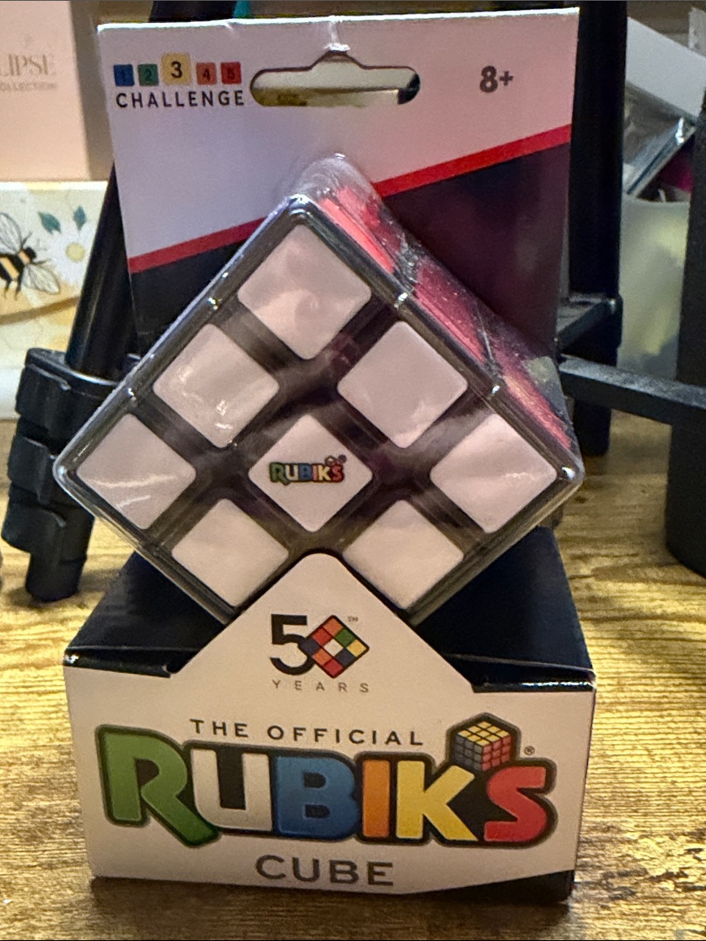 The Official Rubiks Cube 50 years. New in original packaging.